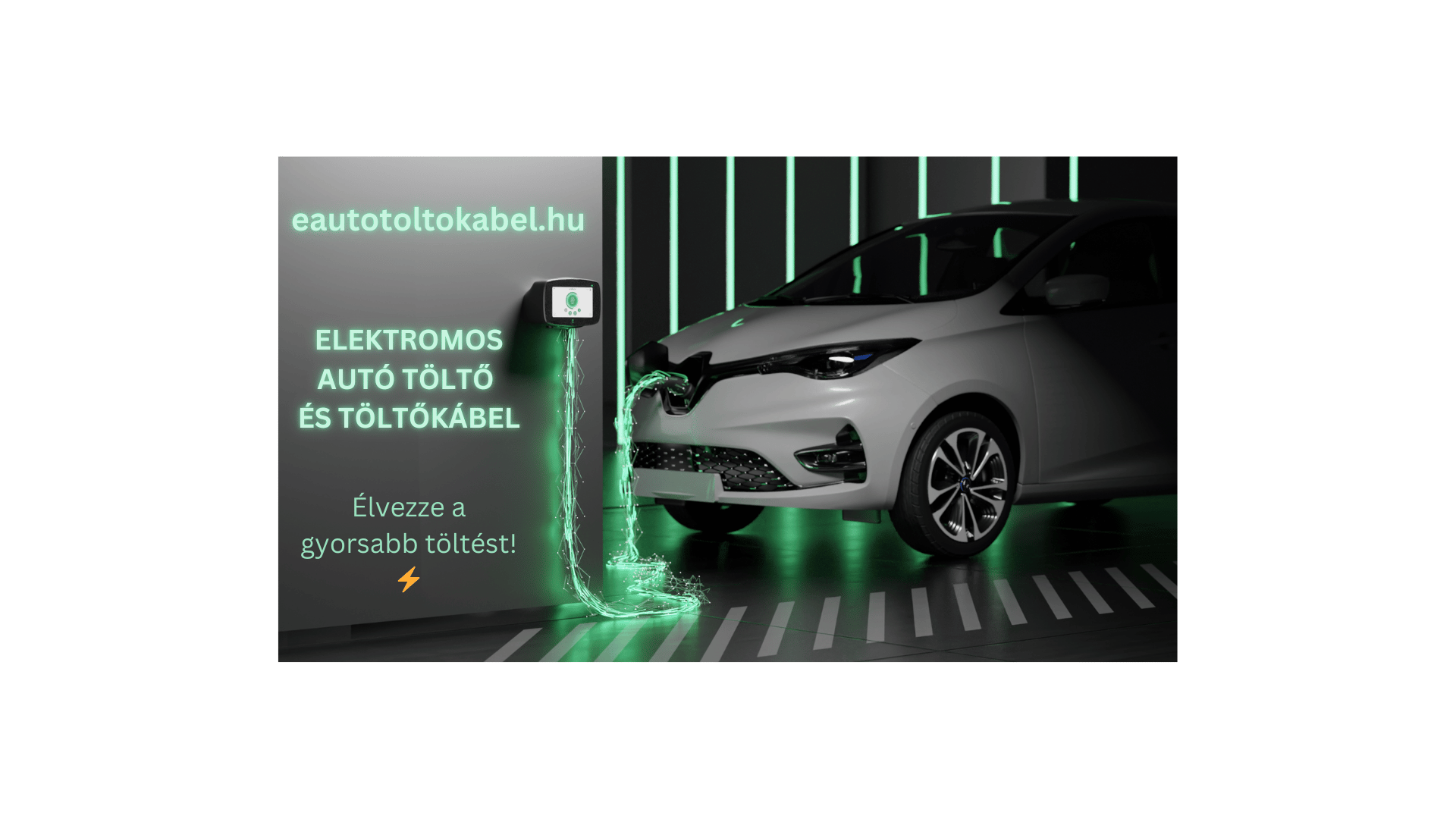 Eautótöltőkábel - elektromos autó töltő és töltőkábel