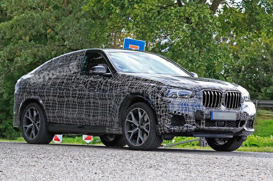 BMW X6 harmadik generációja álcázva