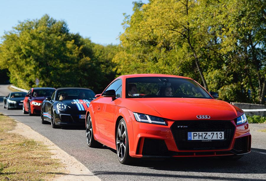Cars & Coffee Keszthelyi Viviennel és David Schumacherrel