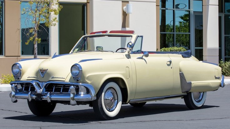 1952 Studebaker Commander, mályva kabrió