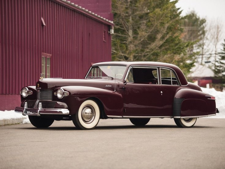 1942 Lincoln Continental Club Coupé, elölről