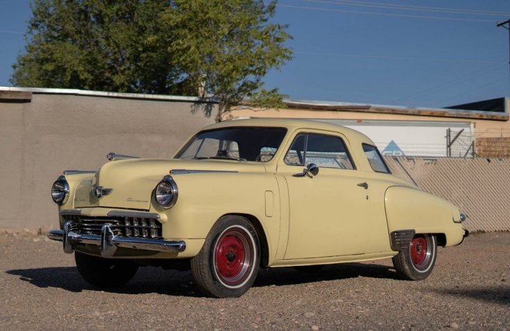 1948 Studebaker Champion Starlight kupé, elölről