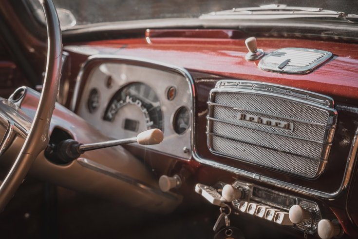 1957 Opel Olympia Rekord műszerfala
