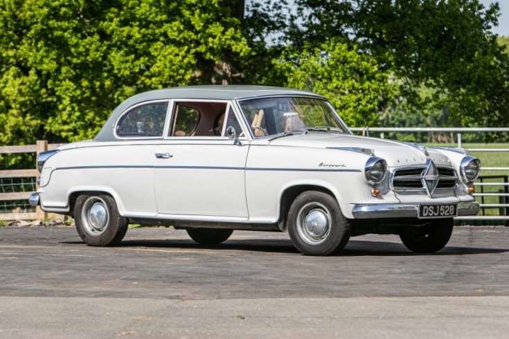 Borgward Isabella, fehér 2 ajtós kupé