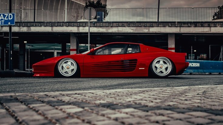 ültetett Ferrari Testarossa