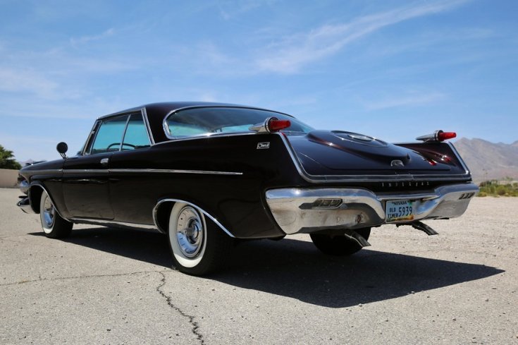 1962 Chrysler Imperial Crown, Southampton kupé, hátulnézet