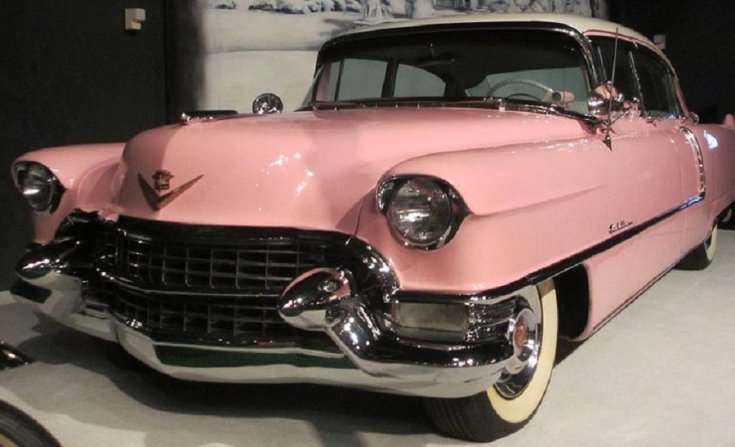Elvis 1955-ös pink Cadillac 60 Fleetwoodja