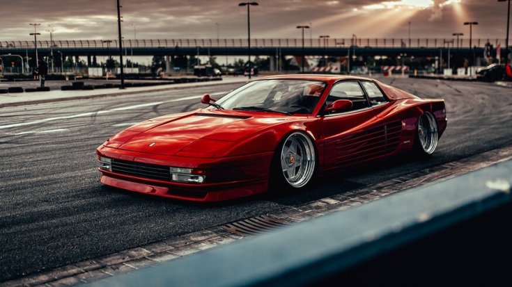 ültetett Ferrari Testarossa