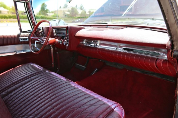 1962 Chrysler Imperial Crown, Southampton kupé, műszerfala