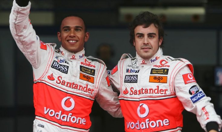 Hamilton és Alonso