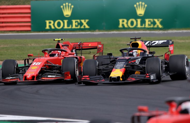 Leclerc és Verstappen