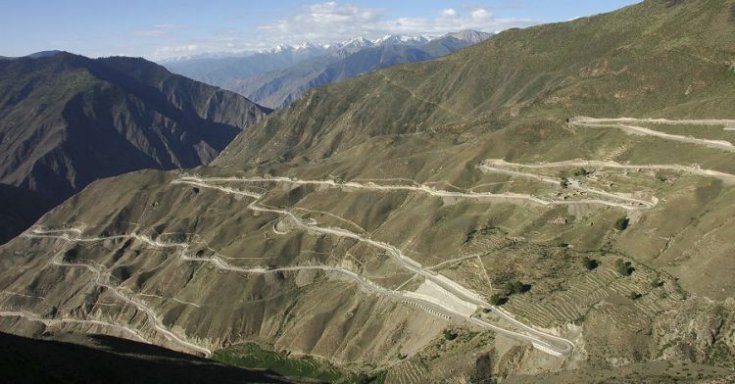 Szecsuan-Tibet autópálya, Kína