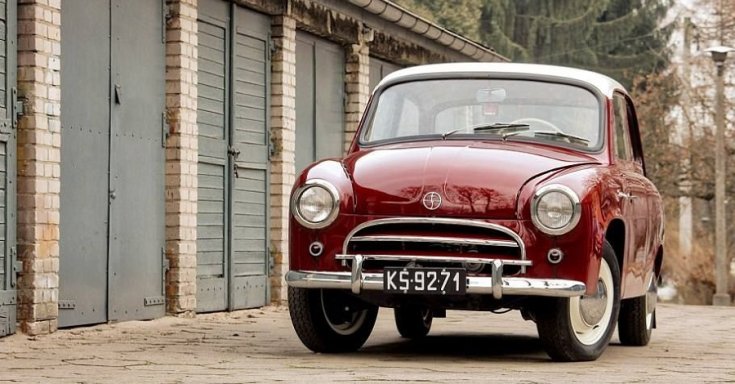 1957 FSO Syrenna, elölnézet