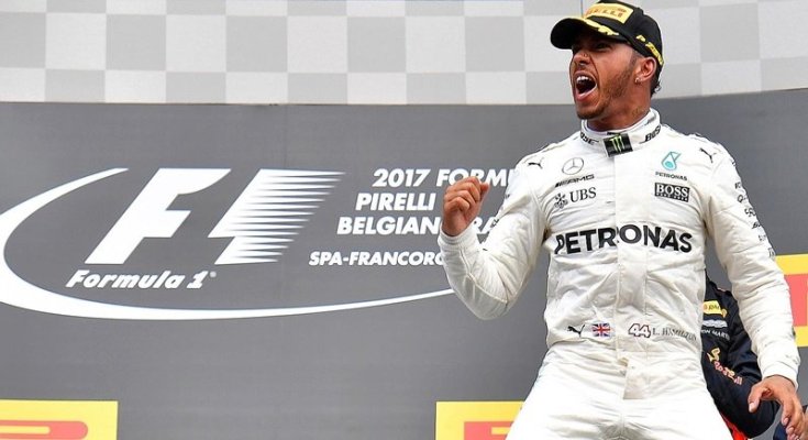 Hamilton a belga nagydíjon