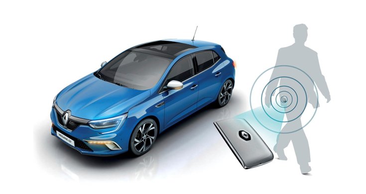 A Renault keyless rendszere már az ötödik generációnál jár, de a képen és a benzinkúton kirabolt autó esetében is a 2019-es, negyedik széria lehet érintett – Fotó: Renault Group