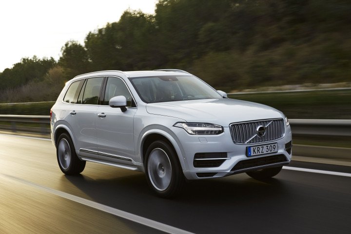 A Volvo autói 2016. novembere óta használják a 4G hálózatot, a képen látható XC90-generációt korábban kezdték gyártani – Fotó: Volvo