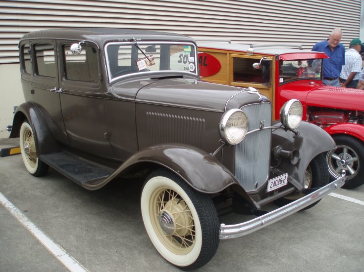 Ford B model v8-as motorral