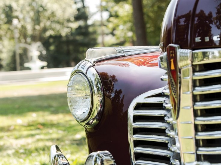 1940 Buick Series 50 Super, hűtőmaszk, króm, elölnézet, oldalnézet, balról