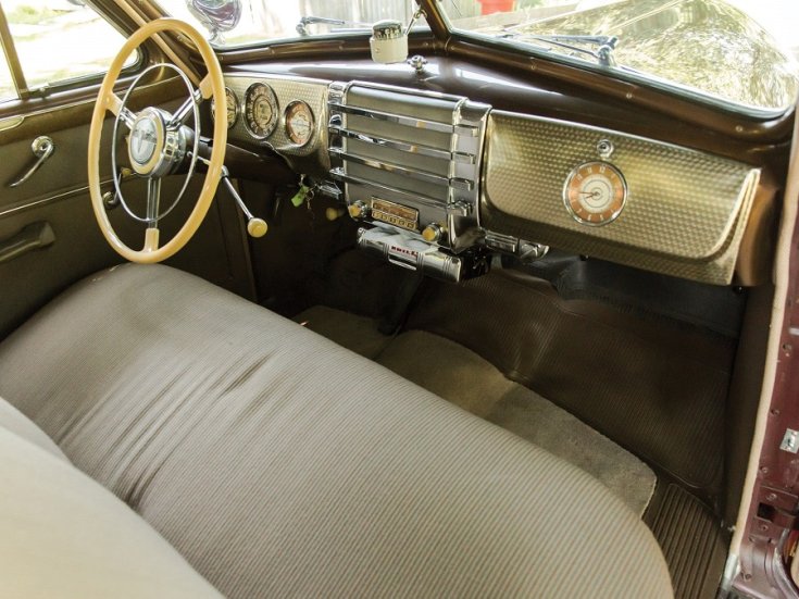 1940 Buick Series 50 Super, műszerfal, oldalnézet, jobbról