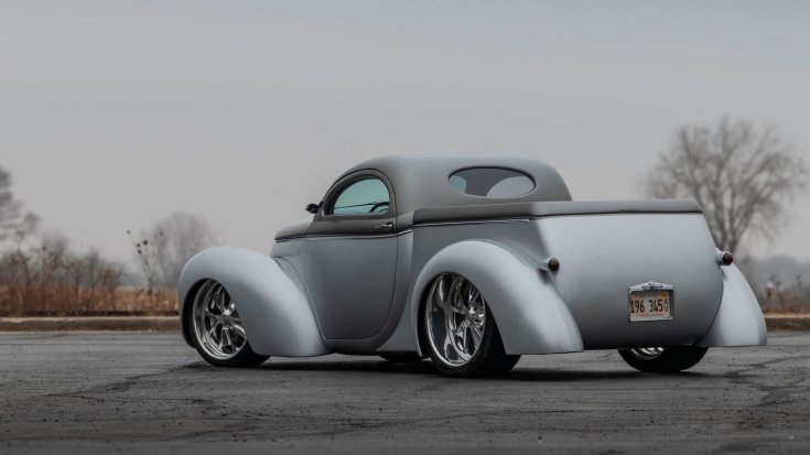 1941 Willys Americar restomod hátulról