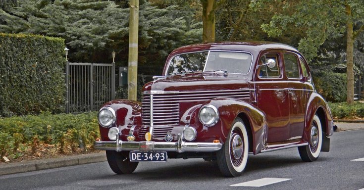 1948 Opel Kapitän, elölnézet