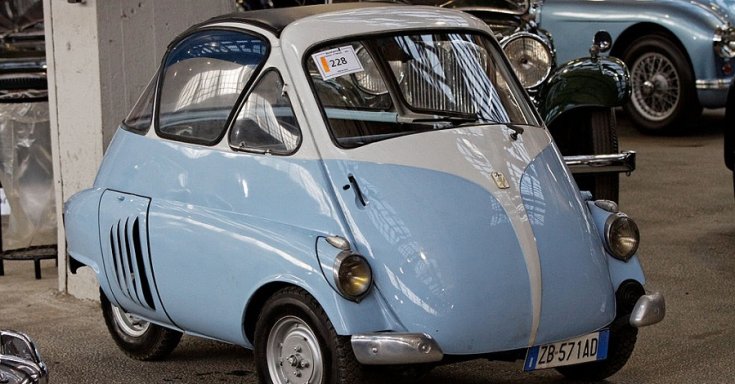 1953 Iso Isetta, előlnézet