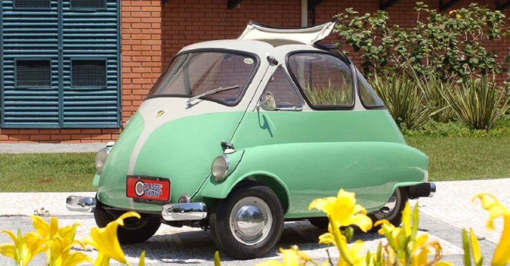 1956 Romi Isetta, oldalnézet