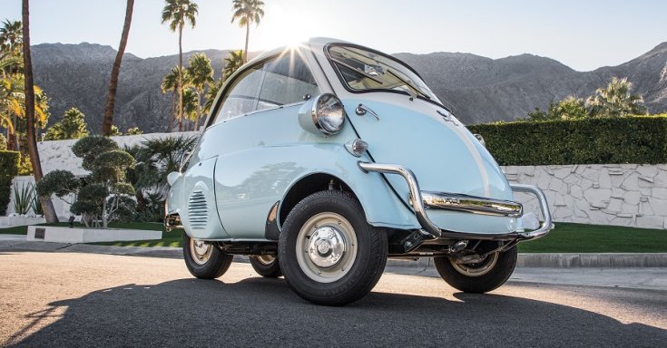 BMW Isetta, oldalnézet