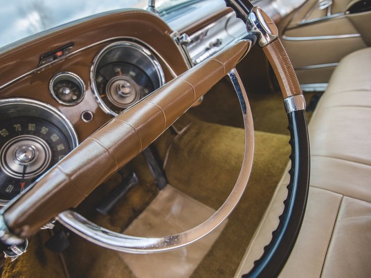 1958 Chrysler Imperial, műszerfal, oldalnézet, balról