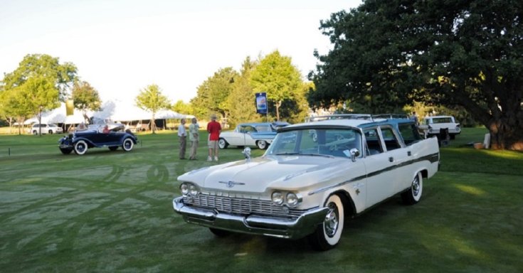 1959 Chrysler New Yorker Town & Country Wagon kombi, elölnézet