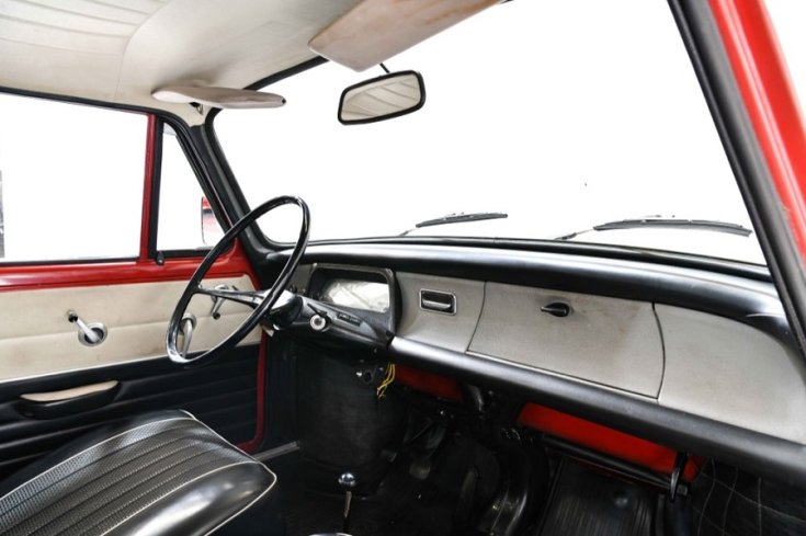 1966 Skoda 1100 MB, műszerfal, oldalnézet, jobbról