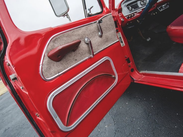 1965 Mercury M-100, vezető oldali ajtó, oldalnézet, balról
