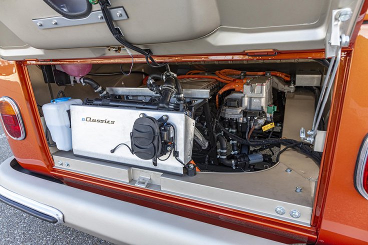 A VW T1-es mikrobuszának elektromos egysége