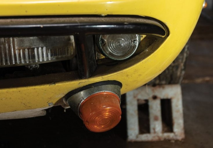 1969 Lamborghini Miura P400 S fényezésén repedések