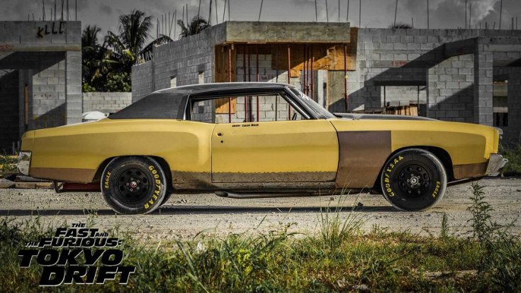 1971-es Chevy Monte Carlo oldalról fényképezve