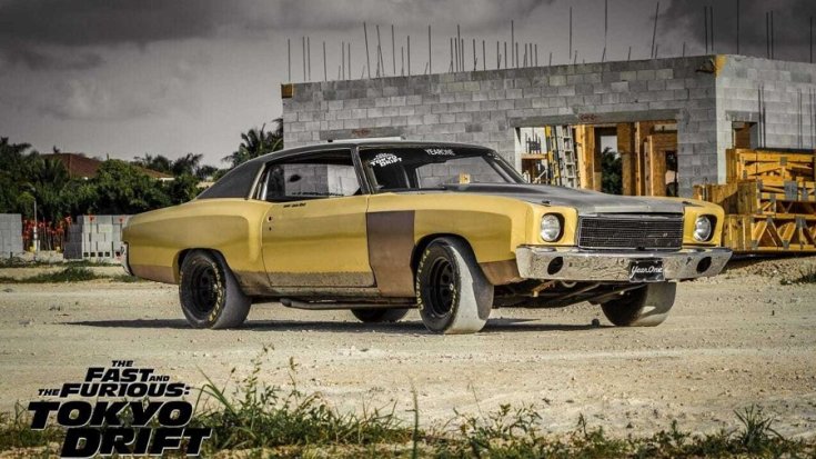 1971-es Chevy Monte Carlo Goodyear abroncsokkal