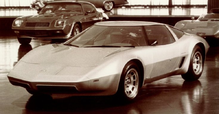 1973 Four Rotor Corvette, Chevrolet Corvette tanulmányautó, ezüst, oldalnézet, balról