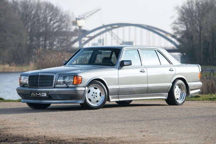 A Mercedes-Benz 560 SEL 6.0 AMG V8