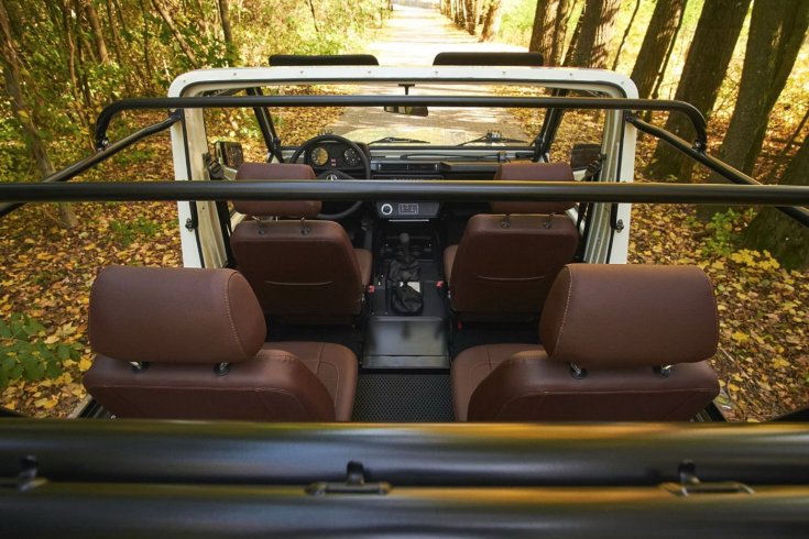 1991-es Mercedes G-osztály tuning beltere