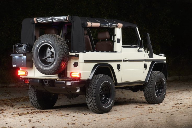 1991-es Mercedes G-osztály tuning hátulról