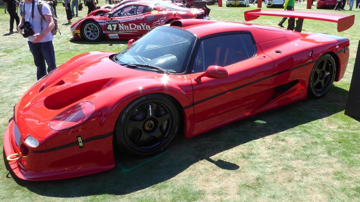 A legendás Ferrari F50 GT változata, melyből pár darabot készítettek