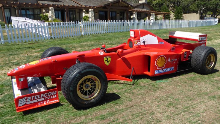 A Ferrari F310-B 1997-ben versenyzett a Forma-1-ben