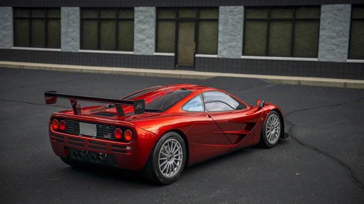 McLaren F1 hátulról