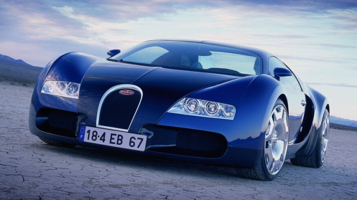 Bugatti EB 18/4 Veyron tanulmányautó