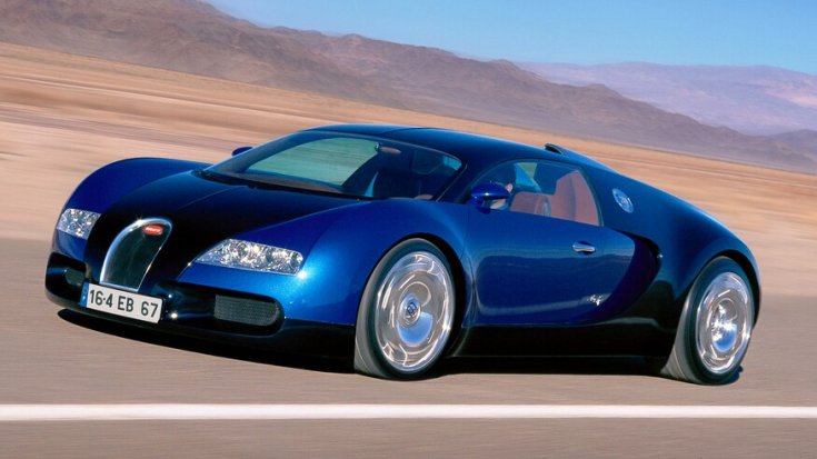 Bugatti Veyron EB 16.4 tanulmányautó