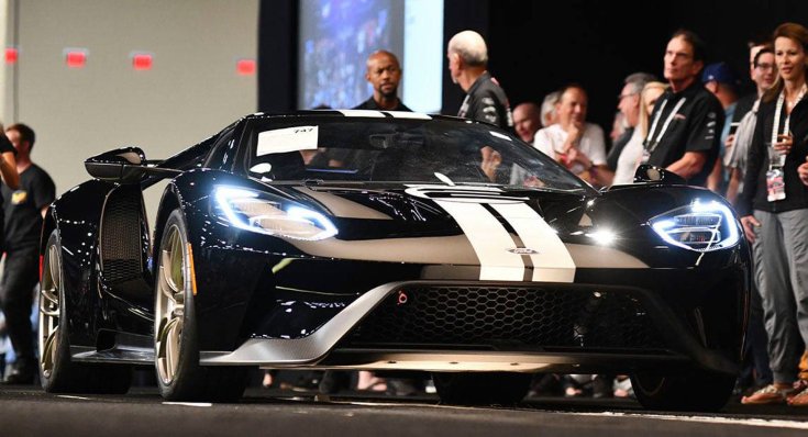 2017-es Ford GT ’66 Heritage Edition aukción