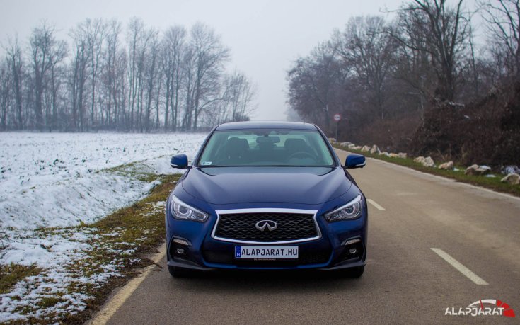 Infiniti Q50S teszt Alapjárat