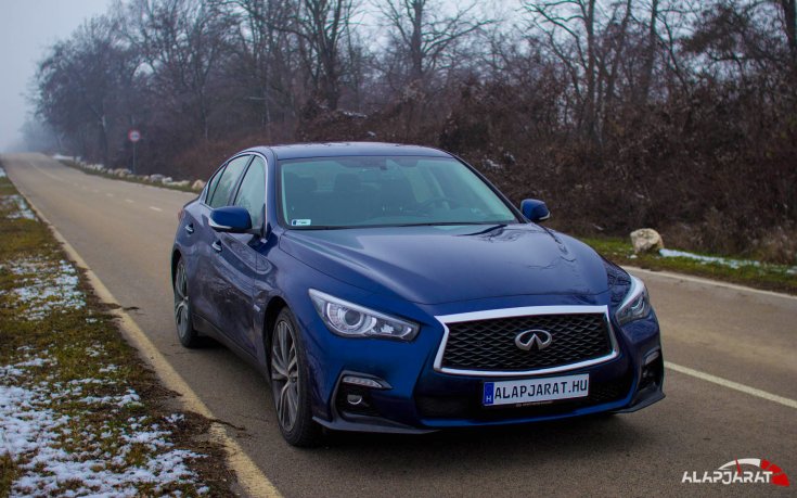 Infiniti Q50S teszt Alapjárat