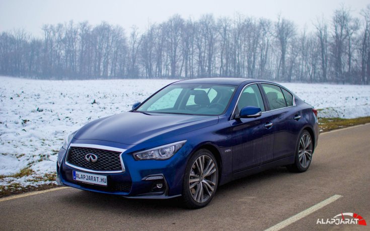 Infiniti Q50S teszt Alapjárat