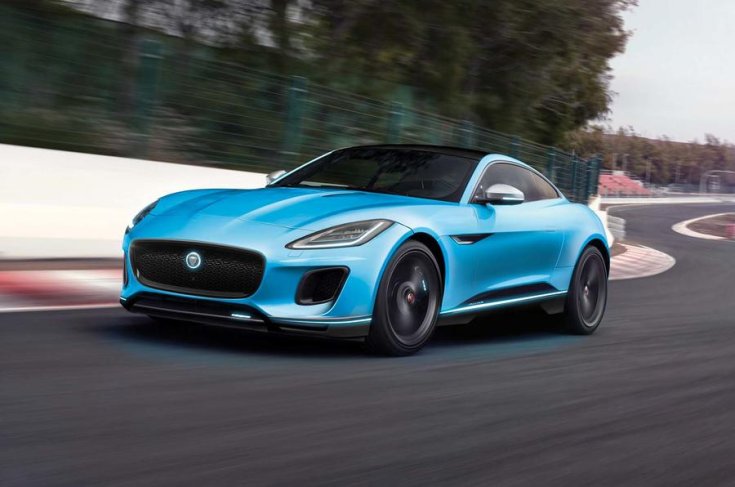 2018-as Jaguar F-Type elölről